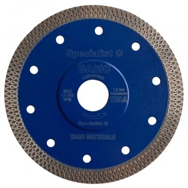 Deim. disk. BRITVA Basic 125x1,2x22 mm 1