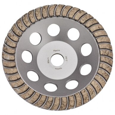 Deimantinė šlifavimo lėkštelė MAKITA 180x22,5mm Deimantinė šlifavimo lėkštelė MAKITA 180x22,5mm