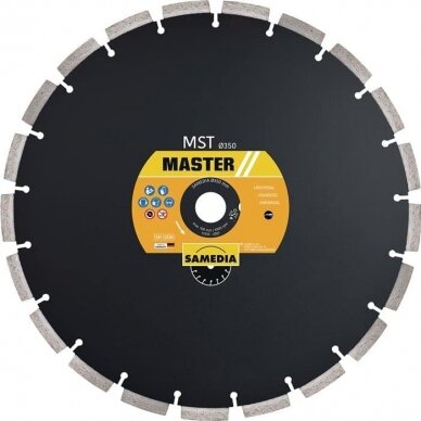 Deimantinis diskas MST 400x25,4 mm, Samedia Deimantinis diskas MST 400x25,4 mm, Samedia