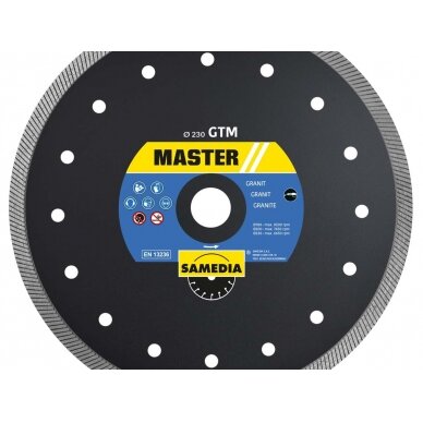 Deimantinis diskas „SAMEDIA" GTM 350x30/25,4 Deimantinis diskas „SAMEDIA" GTM 350x30/25,4