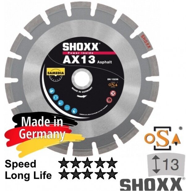 Deim. dis. „SAMEDIA" AX13 300x25,4 mm Deim. dis. „SAMEDIA" AX13 300x25,4 mm