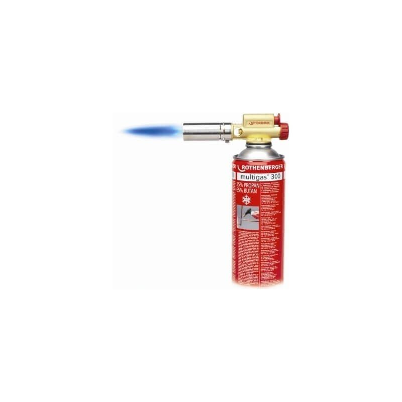 Degiklis EASY FIRE su MULTIGAS300 dujomis ROTHENBERGER Degiklis EASY FIRE su MULTIGAS300 dujomis ROTHENBERGER