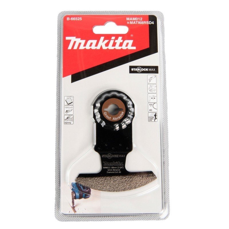 Deimantiniai segmentiniai ašmenys MAKITA MAM012 68mm 1 Deimantiniai segmentiniai ašmenys MAKITA MAM012 68mm 1
