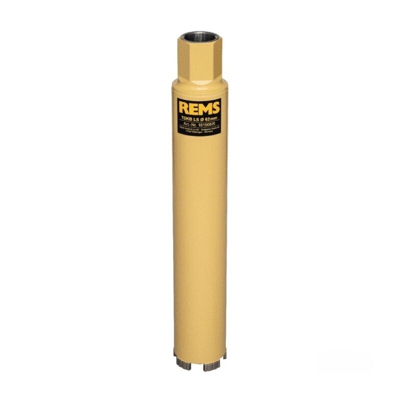 Deimantinio gręžimo karūna REMS TDKB LS Ø62 UNC 1 1/4" Deimantinio gręžimo karūna REMS TDKB LS Ø62 UNC 1 1/4"