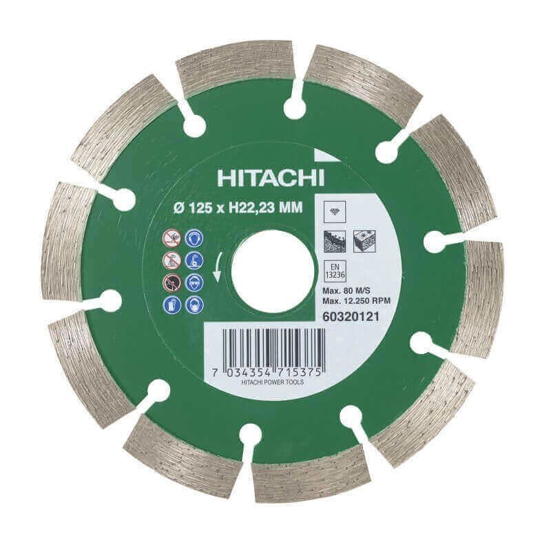 Deimantinis diskas HiKOKI Standart Ø125x22,23mm Deimantinis diskas HiKOKI Standart Ø125x22,23mm
