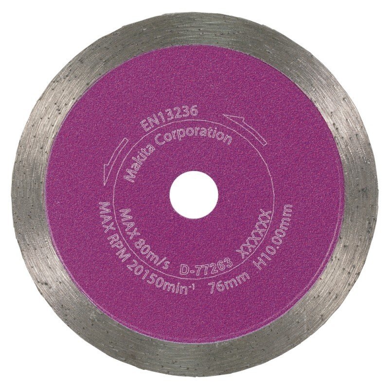 Deimantinis diskas keramikai MAKITA 76mm D-77263 2 Deimantinis diskas keramikai MAKITA 76mm D-77263 2
