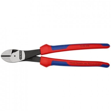 Didelės svertinės jėgos kirpimo replės KNIPEX 7402 250 mm