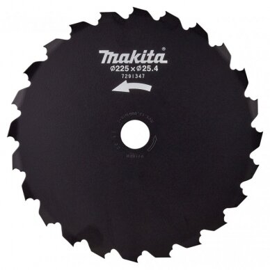 Diskas su dantimis krūmams MAKITA UR012G 225x25,4mm Diskas su dantimis krūmams MAKITA UR012G 225x25,4mm