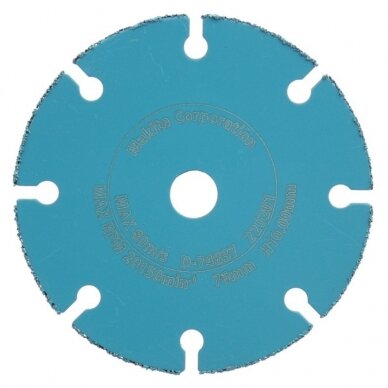 Diskas su kietmetaliu MAKITA 76x10x1,7mm 1 Diskas su kietmetaliu MAKITA 76x10x1,7mm 1