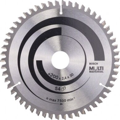 Diskinio pjūklo diskas BOSCH 190x30x2,4/1,8mm Z54 Diskinio pjūklo diskas BOSCH 190x30x2,4/1,8mm Z54