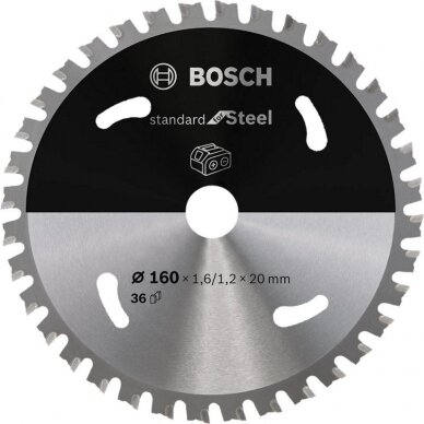Diskinio pjūklo diskas plienui BOSCH 136x20x1,6/1,2mm 30T Diskinio pjūklo diskas plienui BOSCH 136x20x1,6/1,2mm 30T