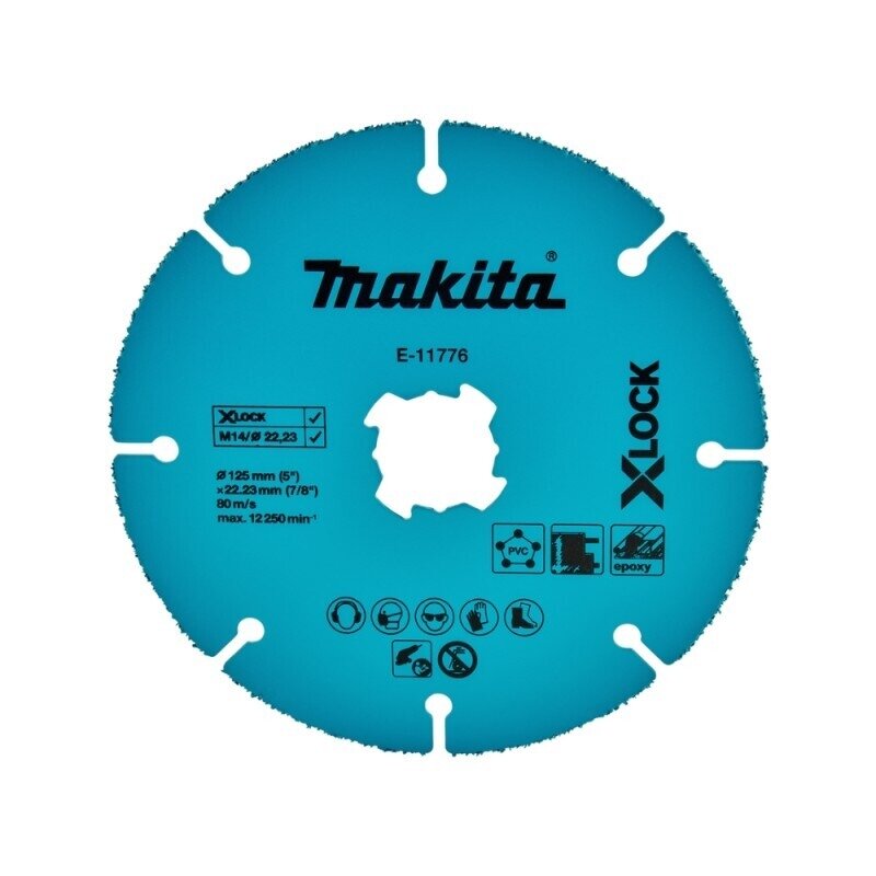 Diskas su kietmetaliu MAKITA 125x22,23x2,0mm Diskas su kietmetaliu MAKITA 125x22,23x2,0mm