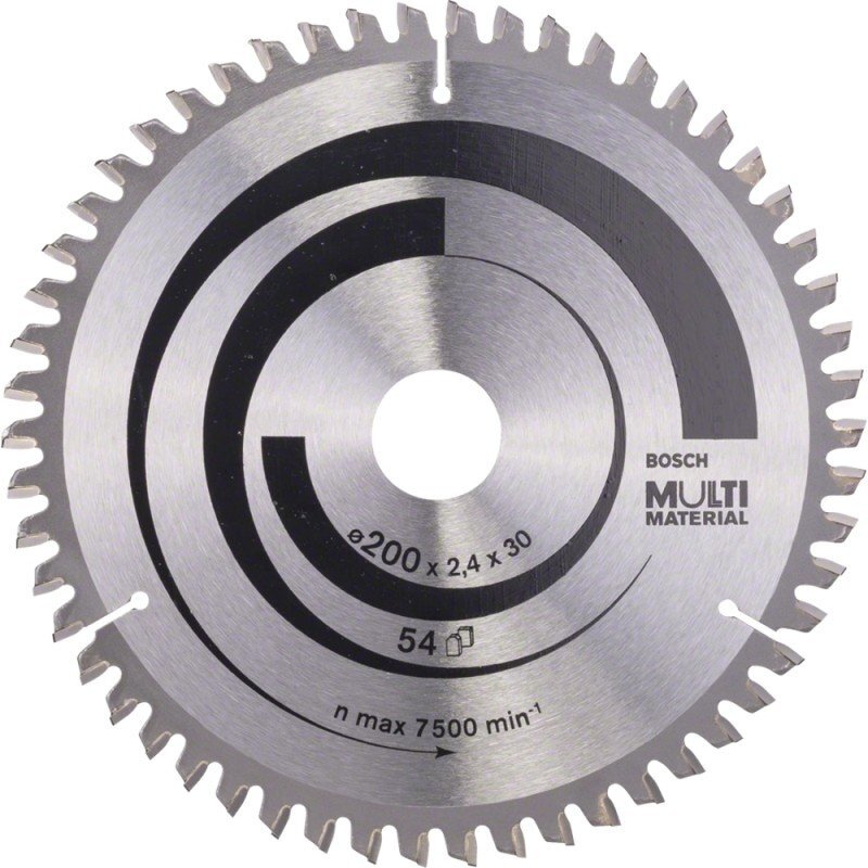 Diskinio pjūklo diskas BOSCH 190x30x2,4/1,8mm Z54 Diskinio pjūklo diskas BOSCH 190x30x2,4/1,8mm Z54