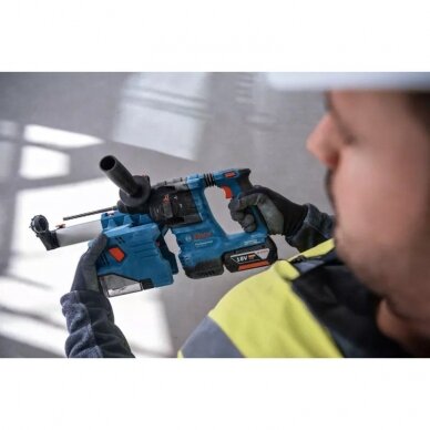 Dulkių nutraukimo sistema perforatoriui BOSCH GDE 18V-12 CT 2
