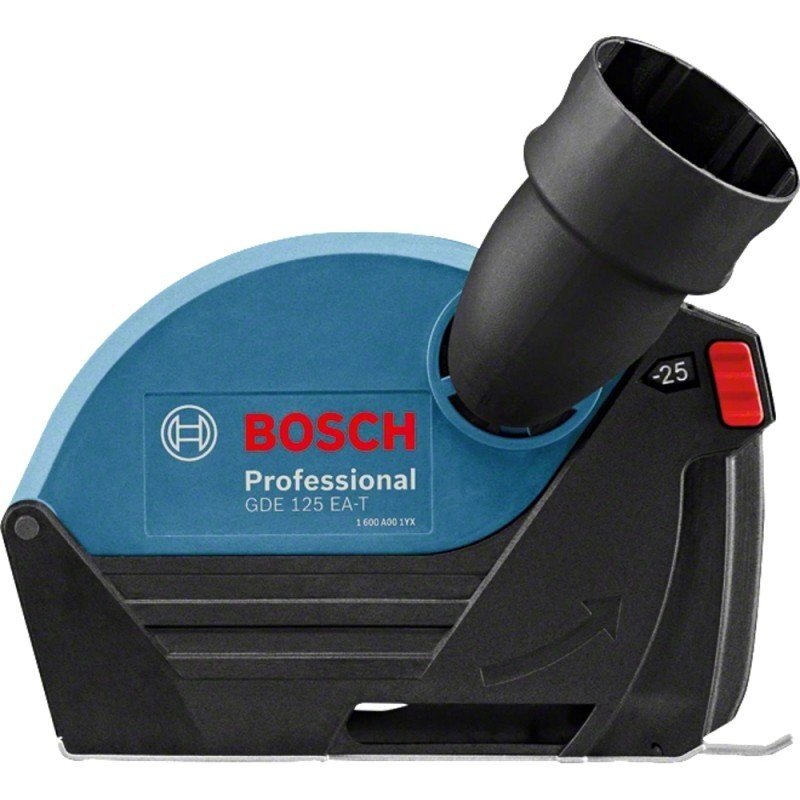 Dulkių nusiurbimo sistema kampiniams šlifuokliams BOSCH GDE 125 EA-T Dulkių nusiurbimo sistema kampiniams šlifuokliams BOSCH GDE 125 EA-T