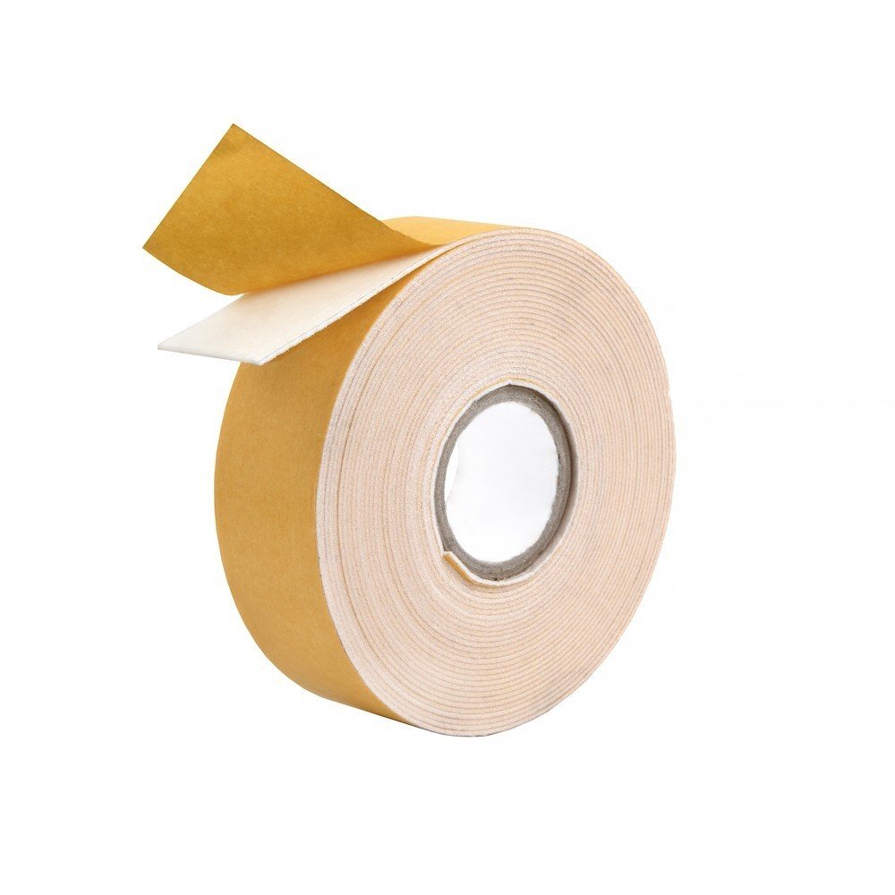 Dvip. mont. juosta 25 mm x 5 m, balta 1 Dvip. mont. juosta 25 mm x 5 m, balta 1