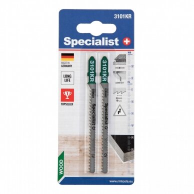 Dvipusis pjūklelis 3101KR, 2 vnt. 2 Dvipusis pjūklelis 3101KR, 2 vnt. 2