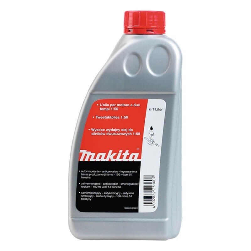 Dvitakčių variklių alyva 1L MAKITA Dvitakčių variklių alyva 1L MAKITA