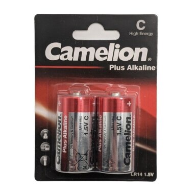 Elementai „ALKALINE" LR14-BP2 C 2 vnt.