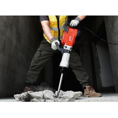 Elektrinis atskėlimo plaktukas 40J, 1700W, HEX30, KZG04-15S, DCK 5 Elektrinis atskėlimo plaktukas 40J, 1700W, HEX30, KZG04-15S, DCK 5