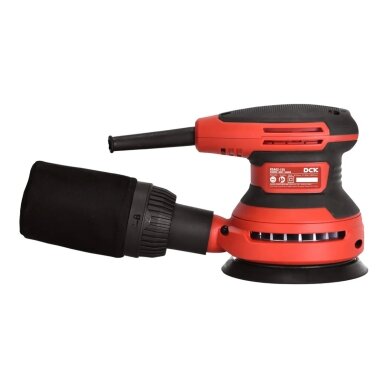Elektrinis ekscentrinis šlifuoklis 125mm, 380W, KSA02-125, DCK 4 Elektrinis ekscentrinis šlifuoklis 125mm, 380W, KSA02-125, DCK 4