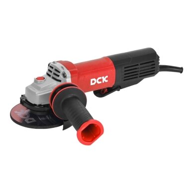 Elektrinis kampinis šlifuoklis su antvibracine rankena 125mm, 950W, KSM03-125S, DCK Elektrinis kampinis šlifuoklis su antvibracine rankena 125mm, 950W, KSM03-125S, DCK