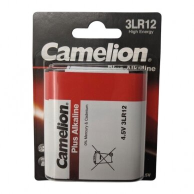 Elementas „ALKALINE" 3LR12-BP1 4,5V Elementas „ALKALINE" 3LR12-BP1 4,5V