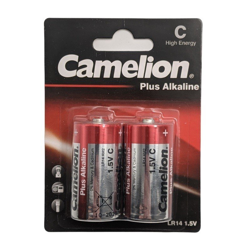Elementai „ALKALINE" LR14-BP2 C 2 vnt.
