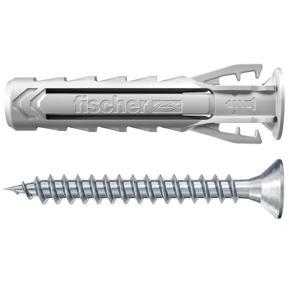 FISCHER kaiščiai su varžtais SX Plus S, 4x20 mm, 25 vnt. 1 FISCHER kaiščiai su varžtais SX Plus S, 4x20 mm, 25 vnt. 1
