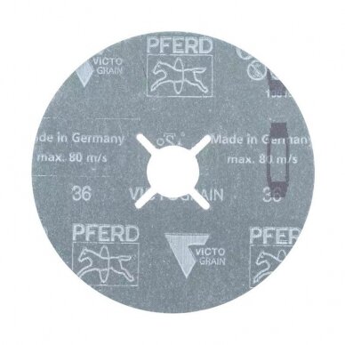 Fibro šlifavimo diskas PFERD FS 125-22 Victograin 60 1