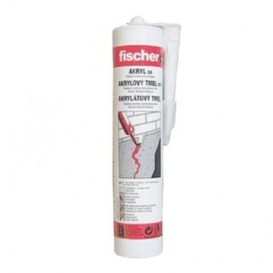„Fischer“ dažomas akrilas, baltas „Fischer“ dažomas akrilas, baltas