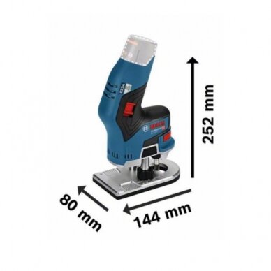 Frezeris BOSCH GKF 12V-8 1 Frezeris BOSCH GKF 12V-8 1