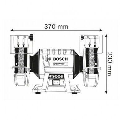 Galandimo staklės BOSCH GBG 60-20 1 Galandimo staklės BOSCH GBG 60-20 1