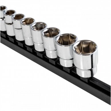 Galvučių rinkinys 10-24 mm. 1/2, 10 vnt. 2 Galvučių rinkinys 10-24 mm. 1/2, 10 vnt. 2