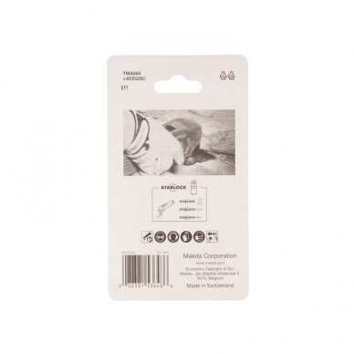 Grandymo lopetėlė MAKITA Multitool TMA065 52mm 3 Grandymo lopetėlė MAKITA Multitool TMA065 52mm 3