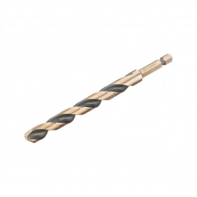 Grąžtas metalui HEX 1/4, 10,0 mm, DeWALT 1