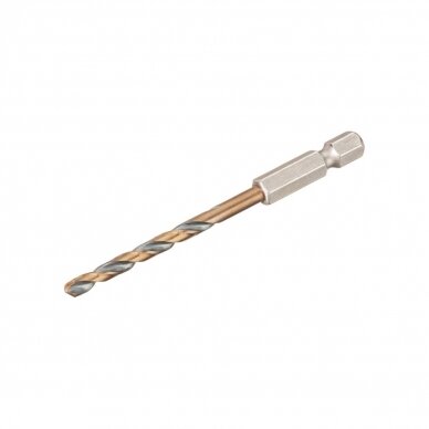 Grąžtas metalui HEX 1/4, 4,0 mm, DeWALT 1