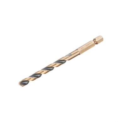 Grąžtas metalui HEX 1/4, 6,0 mm, DeWALT 1 Grąžtas metalui HEX 1/4, 6,0 mm, DeWALT 1