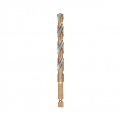 Grąžtas metalui HEX 1/4, 8,5 mm, DeWALT 2 Grąžtas metalui HEX 1/4, 8,5 mm, DeWALT 2
