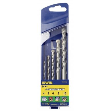 Grąžtų rinkinys MASONRY 4-12 mm Grąžtų rinkinys MASONRY 4-12 mm