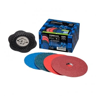 Grubaus apdirbimo šlifavimo diskelių rinkinys PFERD CC-SET 115 M14 G Grubaus apdirbimo šlifavimo diskelių rinkinys PFERD CC-SET 115 M14 G