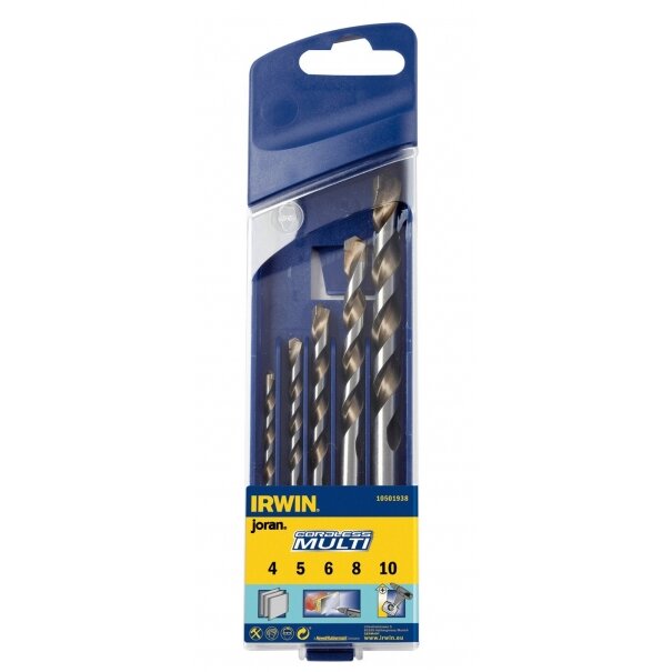 Grąžtų rinkinys CORDLESS 4,5,6,8,10 mm Grąžtų rinkinys CORDLESS 4,5,6,8,10 mm