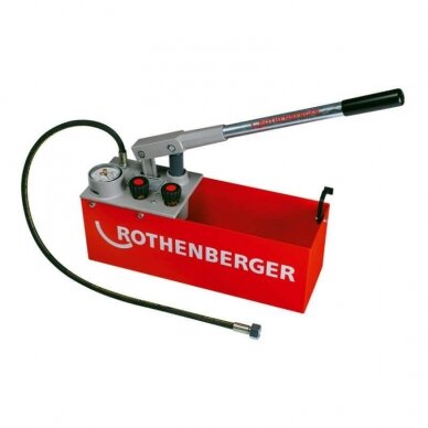Hidraulinio testavimo pompa ROTHENBERGER RP 50-S 1 Hidraulinio testavimo pompa ROTHENBERGER RP 50-S 1