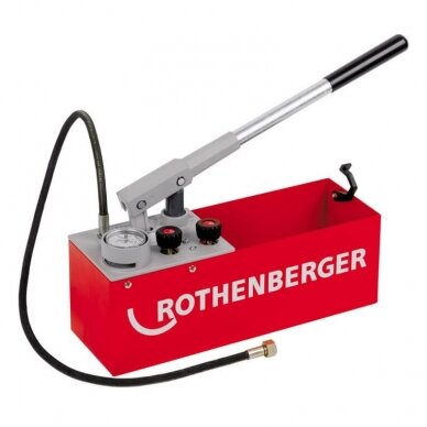 Hidraulinio testavimo pompa ROTHENBERGER RP 50-S Hidraulinio testavimo pompa ROTHENBERGER RP 50-S