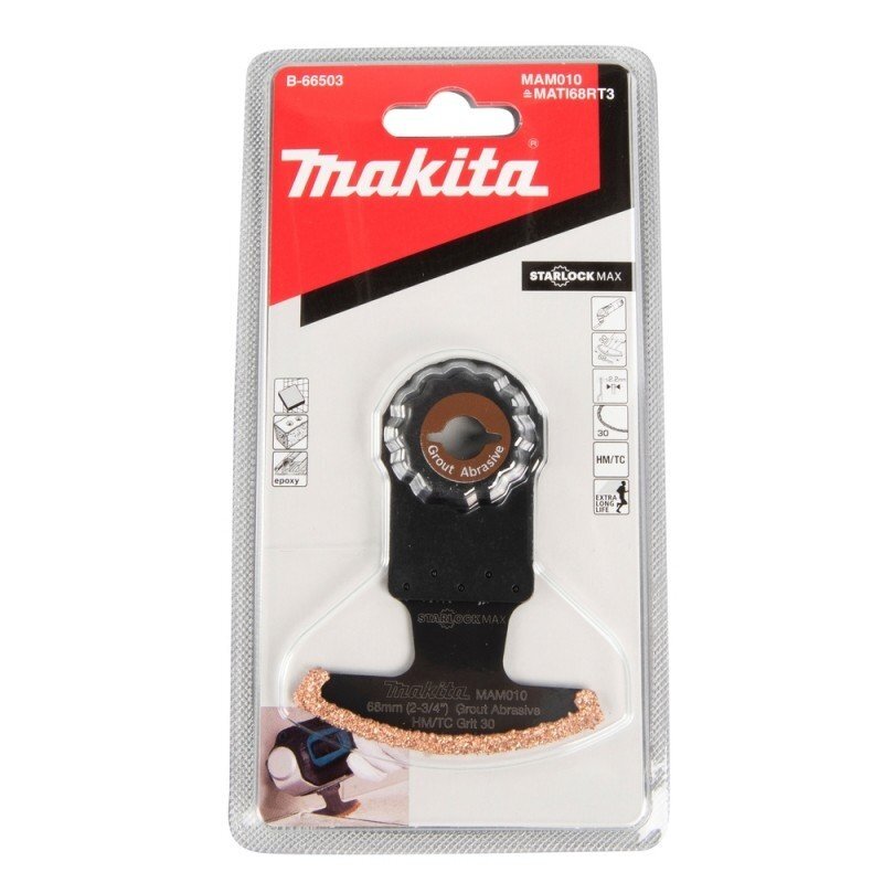 HM segmentiniai ašmenys MAKITA MAM010 68mm 1 HM segmentiniai ašmenys MAKITA MAM010 68mm 1