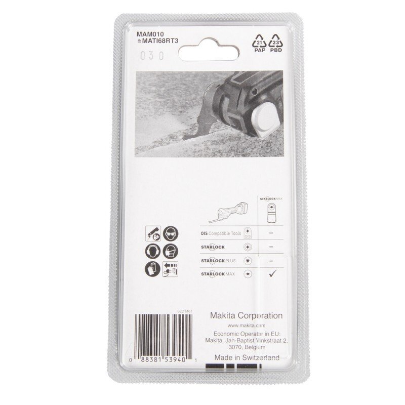 HM segmentiniai ašmenys MAKITA MAM010 68mm 2 HM segmentiniai ašmenys MAKITA MAM010 68mm 2