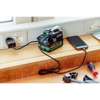 Įkroviklis HIKOKI UC18DAW4Z Multi Volt 14,4/18V 3