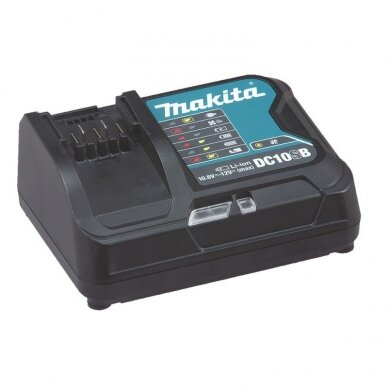 Akumuliatorių įkroviklis MAKITA DC10SB CXT 10,8V Akumuliatorių įkroviklis MAKITA DC10SB CXT 10,8V