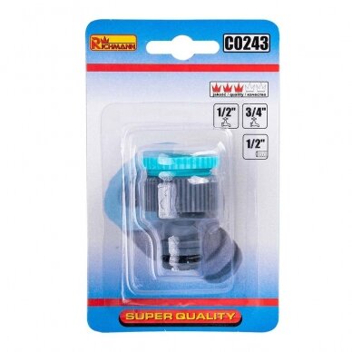 Įrankio jungtis išorinė 1/2",3/4" Richma 2 Įrankio jungtis išorinė 1/2",3/4" Richma 2