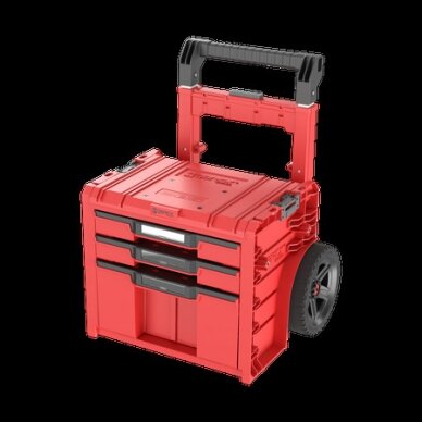 Įrankių dėžė su ratukais, PRO 2.0 PLUS, 3 stalčiai, QBRICK Įrankių dėžė su ratukais, PRO 2.0 PLUS, 3 stalčiai, QBRICK